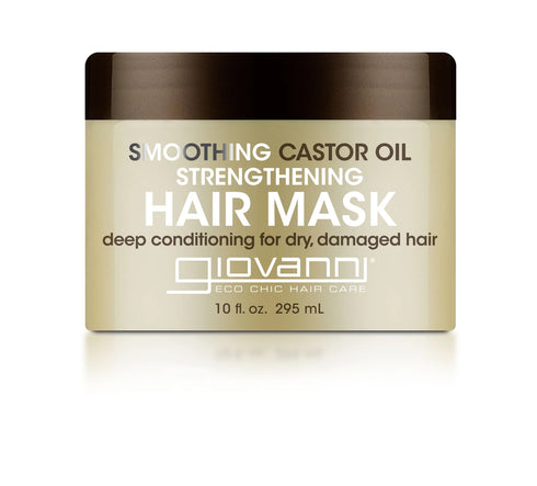 Smoothing Castor Oil Strengthening Hair Mask 295ml-GIOVANNI-Matakana Pharmacy